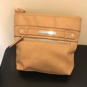 Time and Tru Tan Missy Crossbody Bag